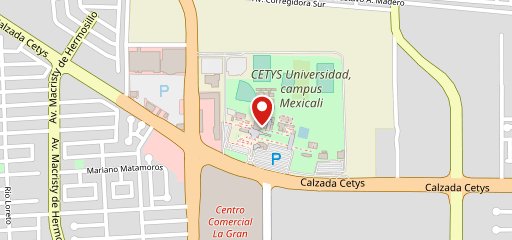 Cafeteria Cetys on map