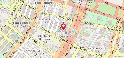 Cafeteria Delícia no mapa