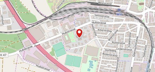 Cafeteria der Alterswohnung Bergholz sulla mappa