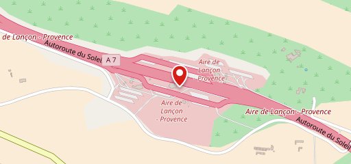 L'Arche Cafétéria Aire Lancon Provence sur la carte