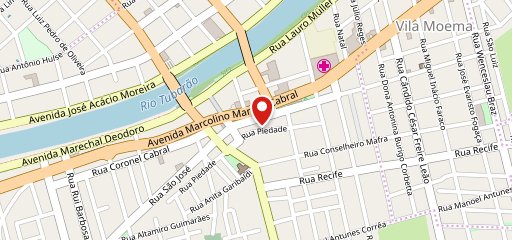 Café Praça 7 / Pasta Mia no mapa