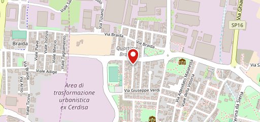 Caffè Amore e Fantasia sulla mappa