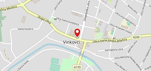 Caffe bar 1010 Vinkovci sulla mappa