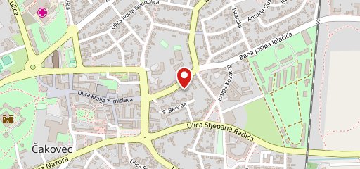 Caffe Bar & Pizzeria Al Forno Cakovec sulla mappa