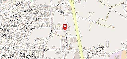 Caffe bar Dnevni sulla mappa