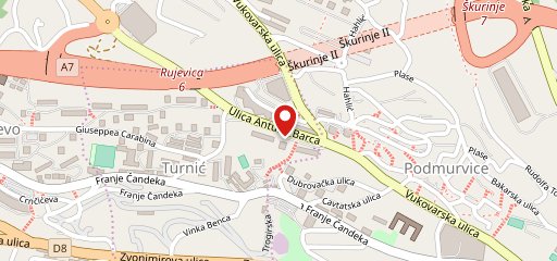 Caffe bar Donatello sulla mappa