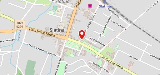 Caffe Bar Lopta Slatina sulla mappa