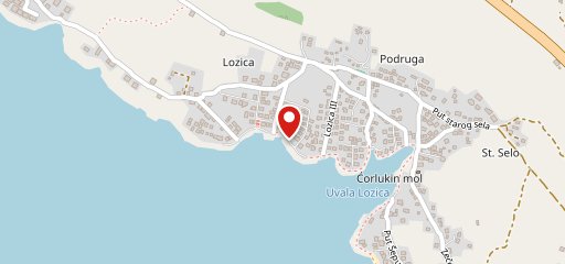 Caffe Pizzeria Punta Rogoznica sulla mappa