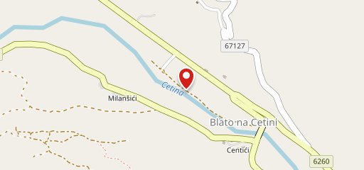 Caffe bar RESTAURANT "Zlatna dolina" sulla mappa