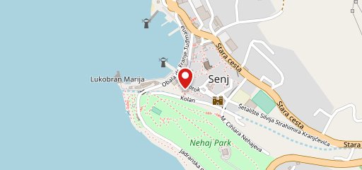 Caffe Bar Uskok sulla mappa