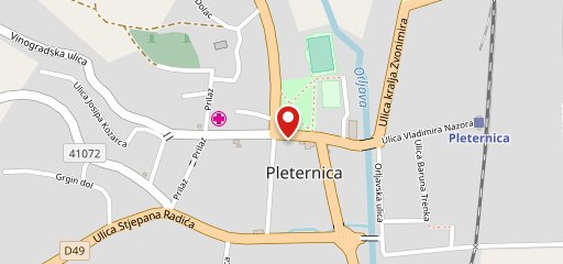 Caffe Bar Zele Pleternica sulla mappa