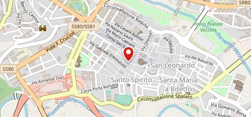 Caffè Carlo Forti Bistrò Teramo auf Karte
