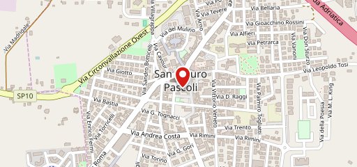 Caffè del Centro di Barra Monica sulla mappa