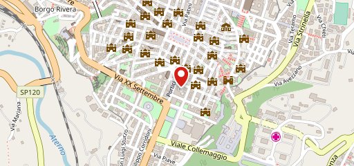 Pizzeria del corso sulla mappa