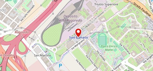 Caffè della Metro sulla mappa