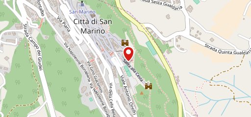 Caffè divino sulla mappa