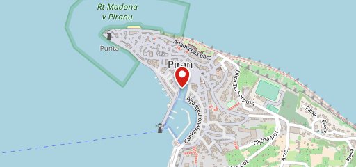 Caffe Galeria Piran sur la carte