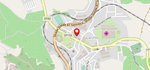 Caffè Ladinod Larino sur la carte