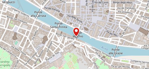 Osteria Ponte Vecchio sur la carte