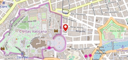 Caffe Sant Anna sur la carte