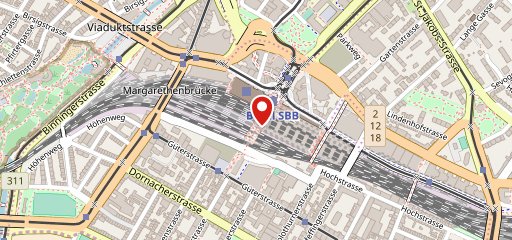 Caffè Spettacolo Basel SBB sulla mappa