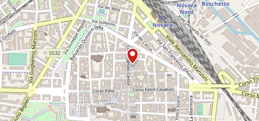 Caffeina The Different Coffee Novara sulla mappa