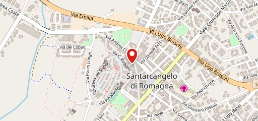 Caffèlemillevoglie Santarcangelo sulla mappa