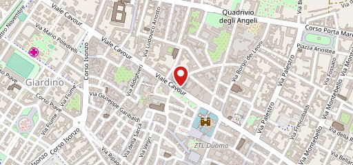 Caffetteria Cavour sur la carte