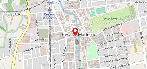 Caffetteria dei portici sulla mappa