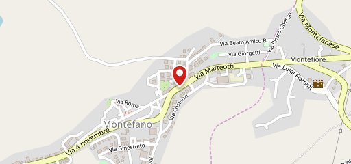 La caffetteria del borgo sulla mappa