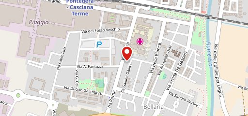 Pizzeria via Roma sulla mappa