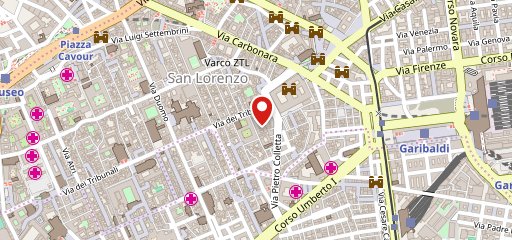 Caffetteria fusco Naples sulla mappa