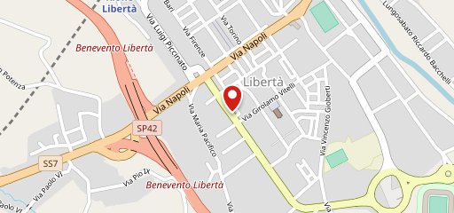 Caffetteria iele Benevento sulla mappa