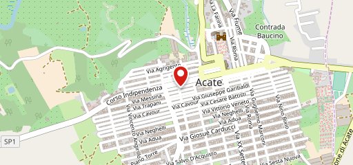 Caffetteria pepenero sulla mappa