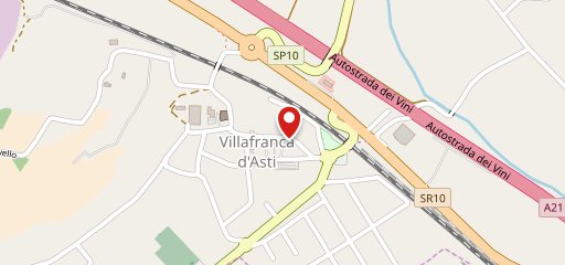 Caffetteria Roma Villafranca D Asti sur la carte