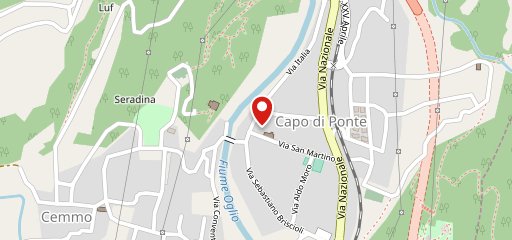 Caffetteria tabaccheria del centro sulla mappa