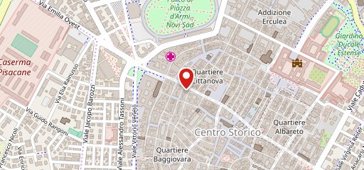 Caffitaly Modena centro sulla mappa