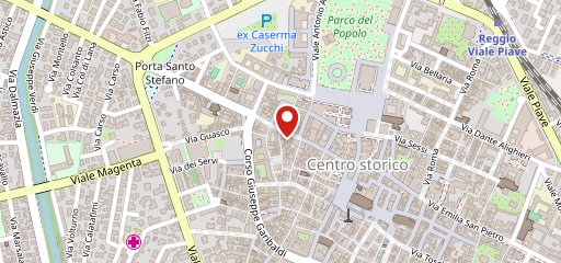Caffitaly Reggio Emilia centro sulla mappa