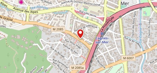 CAGNES PIZZA sur la carte