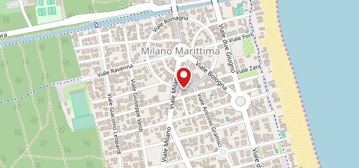 Caino Milano Marittima sulla mappa