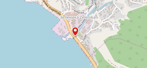 Ćakula coffe bar sur la carte