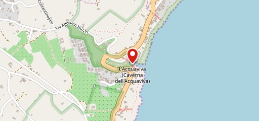 Cala 71 Acquaviva beach sulla mappa