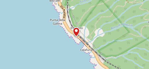 Il Ristorante di Calafuria sulla mappa