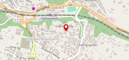 Calavera Restaurant - Valmontone sulla mappa