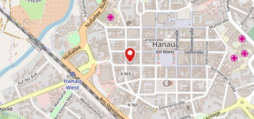 Pizzeria Calimero Hanau sur la carte