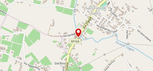 Calinferno pizzeria ristorante a San Fior sulla mappa