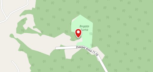 Campsite Bogata Suma (Rich Forest) sulla mappa