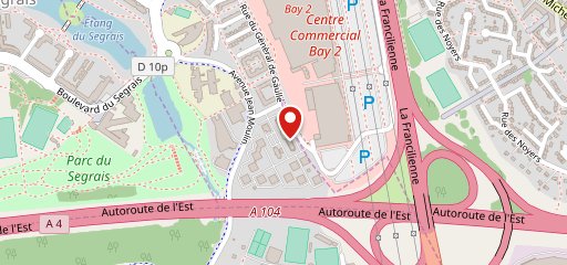 Campanile Marne La Vallee - Torcy sur la carte