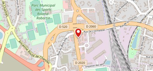 Campanile Orleans Saran sur la carte