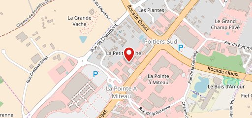 Campanile Restaurant Poitiers sur la carte